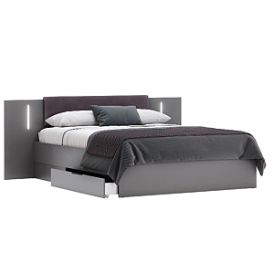 Ліжко М'яка Спинка з шухлядами без каркасу, Спальня Домініка, Міромарк, DK-36-GT