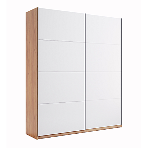 Шафа-купе 1,5 (*Двері Глянець Білий*), Спальня Нікі, Міромарк, NK-15-WB 