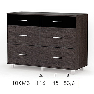 Комод 10КМ3, Модульна система Флоренція, Modern БЦ