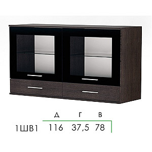 Навісна шафа 1ШВ1, Модульна система Флоренція, Modern БЦ