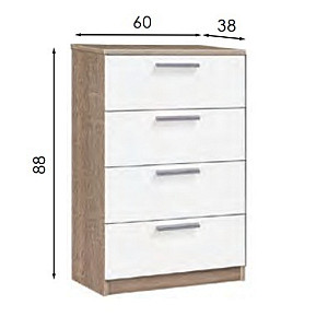 Комод 4S, Modern БЦ
