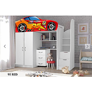 Дитяче ліжко Машинка кімната BED-ROOM №1, виробник Viorina-Deko