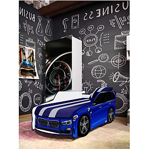 Дитяче ліжко машинка Premium P002 (Преміум) BMW, виробник Viorina-Deko