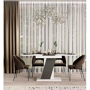 Обідній розсувний стіл Lendi (Ленді) 140(180)x75x80 см ART in HEAD