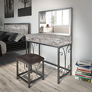 Трюмо і пуф Спліт Тенеро