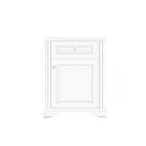 МС Вайт, 014 комод 1D1S, Гербор Холдинг