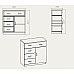 Комод - 1-3-1 Компаніт