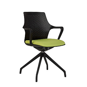 Крісло GEMINA black SWG PL68-4S Новий стиль