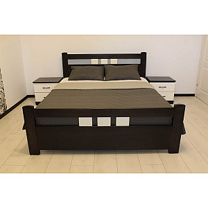 Ліжко двоспальне Геракл з низьким узніжжям Дрімка