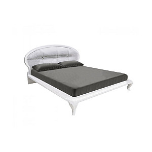Спальня Імперія, ліжко з каркасом 160х200, м'яка спинка (МіроМарк)  МР-37-WB 