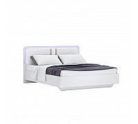 Ліжко Белладжіо 1.8х2.0 (Глянець Білий), Міромарк, BD-38-WB