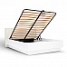 Ліжко Міла 1.8 підйомне з каркасом (Білий), Міромарк, MA-48-WB
