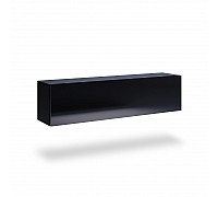 Секція BOX-43 TV 1,40 (Глянець Чорний), Міромарк, BX-43-WB/BL