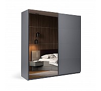 Шафа-купе Доні 2.0х2.1м (Графіт), Міромарк