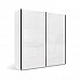 Шафа-купе Міла 2.0х2.1м (Глянець Білий), Міромарк