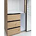 Шафа-купе Тедді 2.15х2.1м (Дуб Артізан/Дзеркало), Міромарк, TD-26-OA