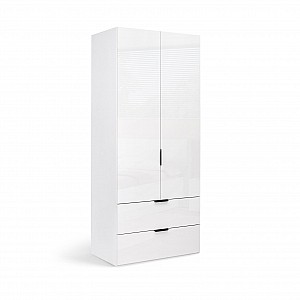 Шафа Міла 2дв.2шх (Глянець Білий), Міромарк, MA-12-WB