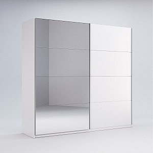 Шафа-купе1,5м (Двері Глянець/Дзеркало), Спальня Віва, Міромарк, VV-19-WB 