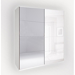 Спальня Белла, шафа-купе дзеркало 1,5 м (МіроМарк) BL-84-WB