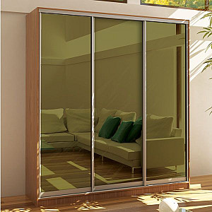 Шафа-купе 3д (3 шт. дзеркало бронза) Mebel Star