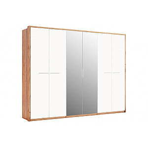 Шафа 6дв дзеркало (глянець), спальня Нікі, Міромарк, NK-16-WB