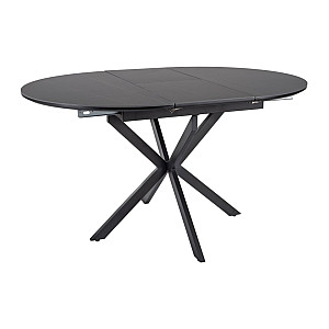Стіл GASTON CERAMIC 100(135)*100 чорний
