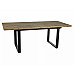 Стіл UMBERTO II 160(240)*90 дуб артизан/чорний