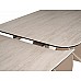 Стіл INFINITY CERAMIC 160(236)*95 бежевий травертин/кашемір