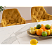 Стіл ARMANI CERAMIC білий ефект мармуру/ чорний мат 160(220)X90