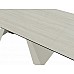 Стіл SALVADORE CERAMIC 160(240)*90 бежевий травертин/кашемір
