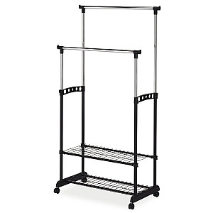 Вішак NOVA II BIS хром/чорний