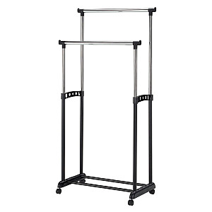 Вішак NOVA II хром/чорний