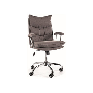 Крісло поворотне Q-289 сіре