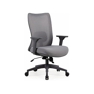 Крісло поворотне Q-724 сіре