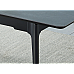 Стіл BERLIN CERAMIC 140(180)*80 сірий мат/чорний каркас