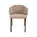 Стілець OSAKA D горіх метал/беж TAP.253