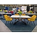 Стілець CHERRY VELVET чорний каркас/карі BL. 68