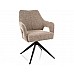 Стілець OLSEN NOELLE чорний каркас/темний беж 33