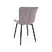 Стілець JULIA BREGO чорний каркас/сірий 07