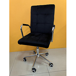 Крісло поворотне S-222 чорне