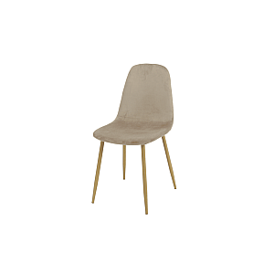 Cтілець LUKE дуб метал/темний беж