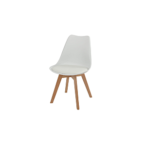 Стілець KRUZ бук/білий