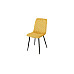 Стілець MARCO чорний каркас/карі