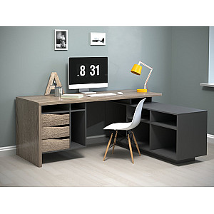 CONNECT 1 R стіл письмовий 1900*786 дуб сонома трюфель/антрацит