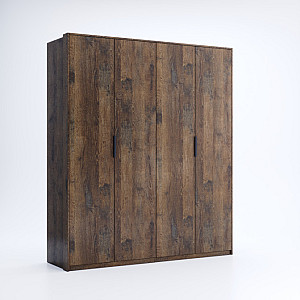 ШАФА 4дв без дзеркал, спальня Квадро, Міромарк, KV-24-OF 