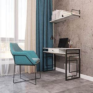 Серія Квадро, стіл робочий Метал-дизайн