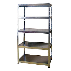Стелаж на 5 полиць СТ цинк, Ухл-маш