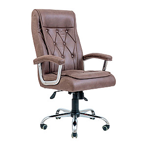 Крісло Richman Телаві Ю Хром П3 M-2 (Anyfix) Амелі Кофе