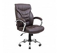 Крісло Richman Кальярі Ю Хром П4 M-1 (Tilt) Канзас Шоколад