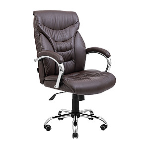 Крісло Richman Кальярі Ю Хром П4 M-1 (Tilt) Канзас Шоколад